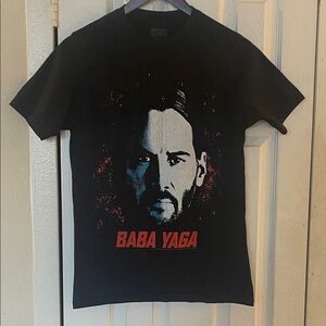 John Wick Liongate 2022 “ Baba Yaga” T-Shirt Size Small In Black